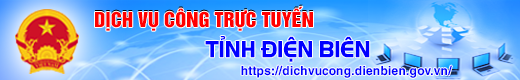 Dịch vụ công tỉnh Điện Biên